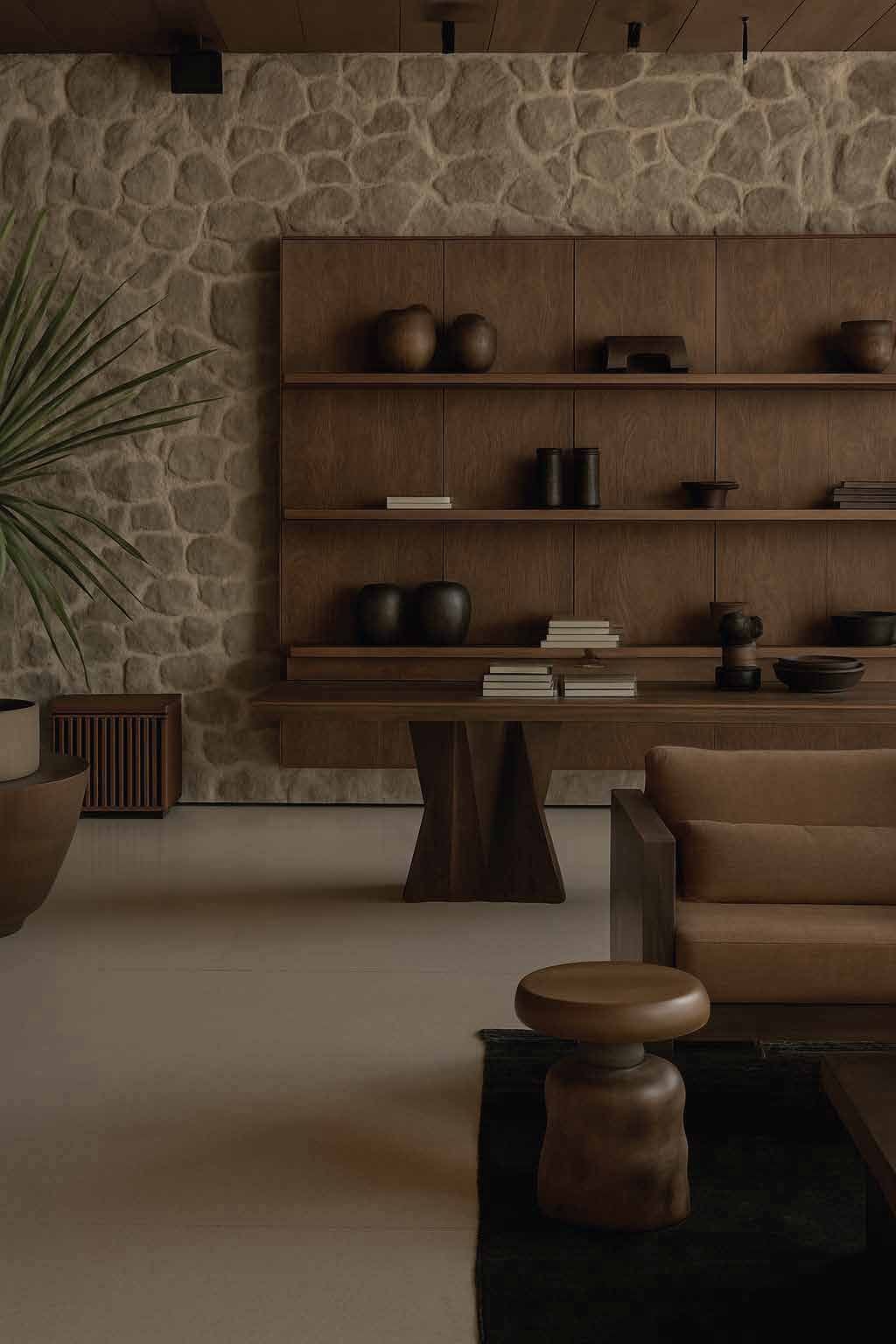 Tamo Ash veneer in a finished interior